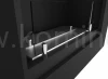Biokominek do zabudowy lub powieszenia na ścianie SIMPLE fire FRAME 550 CZARNY MAT