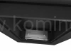 Biokominek do zabudowy lub powieszenia na ścianie SIMPLE fire FRAME 550 CZARNY MAT