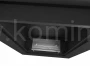 Biokominek do zabudowy lub powieszenia na ścianie SIMPLE fire FRAME 550 CZARNY MAT
