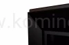 Biokominek do zabudowy lub powieszenia na ścianie SIMPLE fire FRAME 550 CZARNY MAT