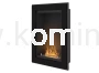 Biokominek SIMPLE fire FRAME 550 CZARNY POŁYSK, do zabudowy lub powieszenia na ścianie, biokominek pionowy