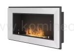 Biokominek SIMPLE fire FRAME 900 BIAŁY POŁYSK, do zabudowy lub powieszenia na ścianie
