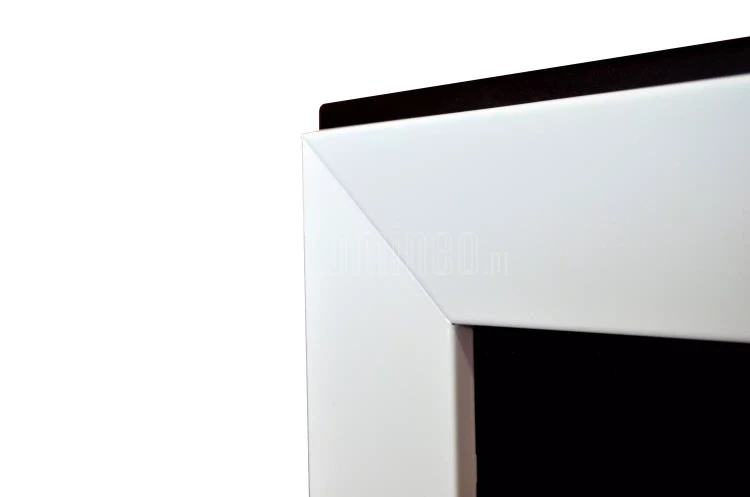 Biokominek SIMPLE fire FRAME 900 BIAŁY POŁYSK, do zabudowy lub powieszenia na ścianie