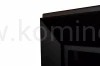 SIMPLE fire FRAME 900 CZARNY MAT - Biokominek ścienny i do zabudowy, z ramką ozdobną