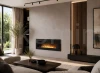 Biokominek ścienny lub do zabudowy SIMPLE fire FRAME 1200 CZARNY POŁYSK MAT