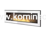 Biokominek ścienny i do zabudowy SIMPLE fire FRAME 900 BIAŁY POŁYSK