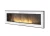 Biokominek ścienny i do zabudowy SIMPLE fire FRAME 900 BIAŁY POŁYSK