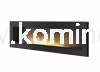 Biokominek ścienny lub do zabudowy we wnęce SIMPLE fire FRAME 900 CZARNY MAT