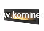 Biokominek ścienny lub do zabudowy we wnęce SIMPLE fire FRAME 900 CZARNY MAT