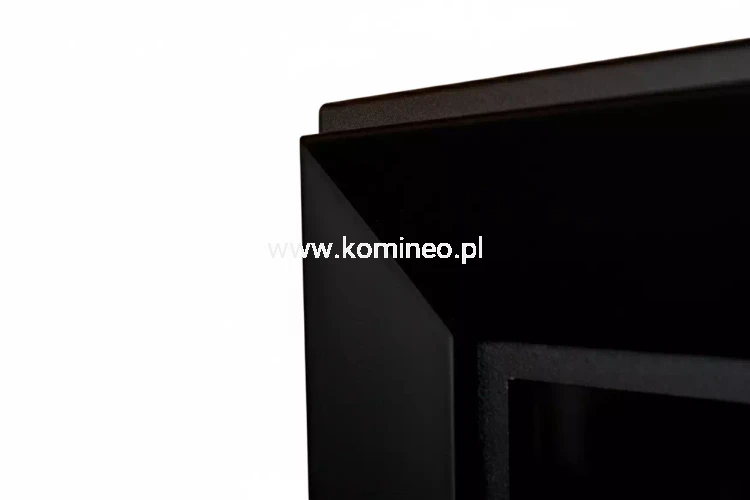 Biokominek ścienny lub do zabudowy we wnęce SIMPLE fire FRAME 900 CZARNY MAT