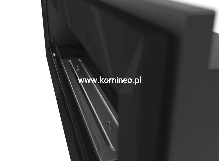 Biokominek ścienny lub do zabudowy we wnęce SIMPLE fire FRAME 900 CZARNY MAT