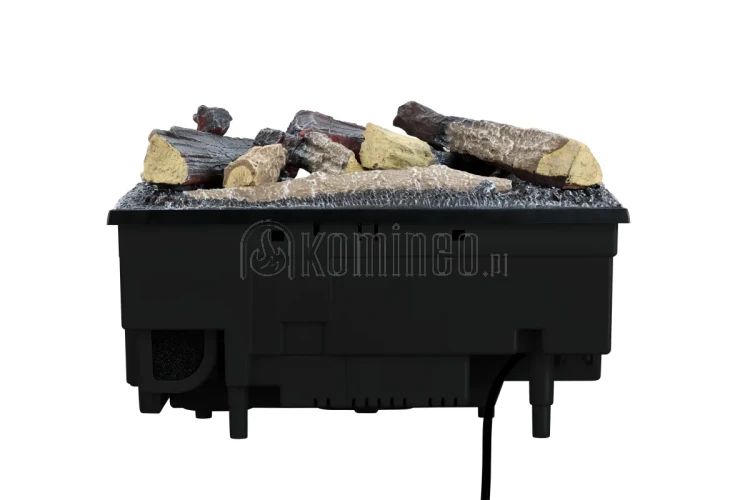 Kaseta elektryczna DIMPLEX 400 LED Optimyst z zestawem polan 400 - widok z tyłu
