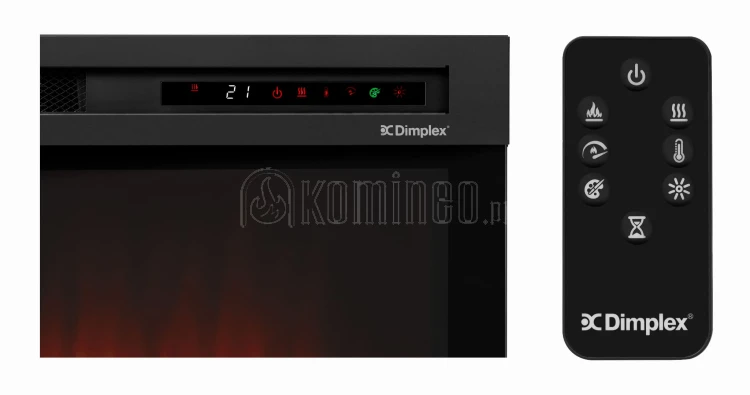 DIMPLEX Wkład elektryczny 26 Firebox XHD sterowanie