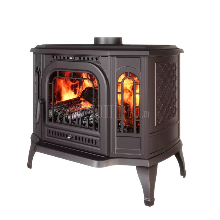 Piec kominkowy żeliwny KAWMET P7 LB (10.5 kW) ECO