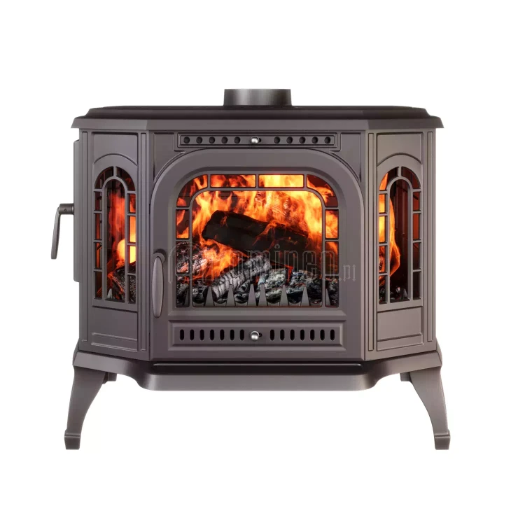 Piec kominkowy żeliwny KAWMET P7 LB (10.5 kW) ECO