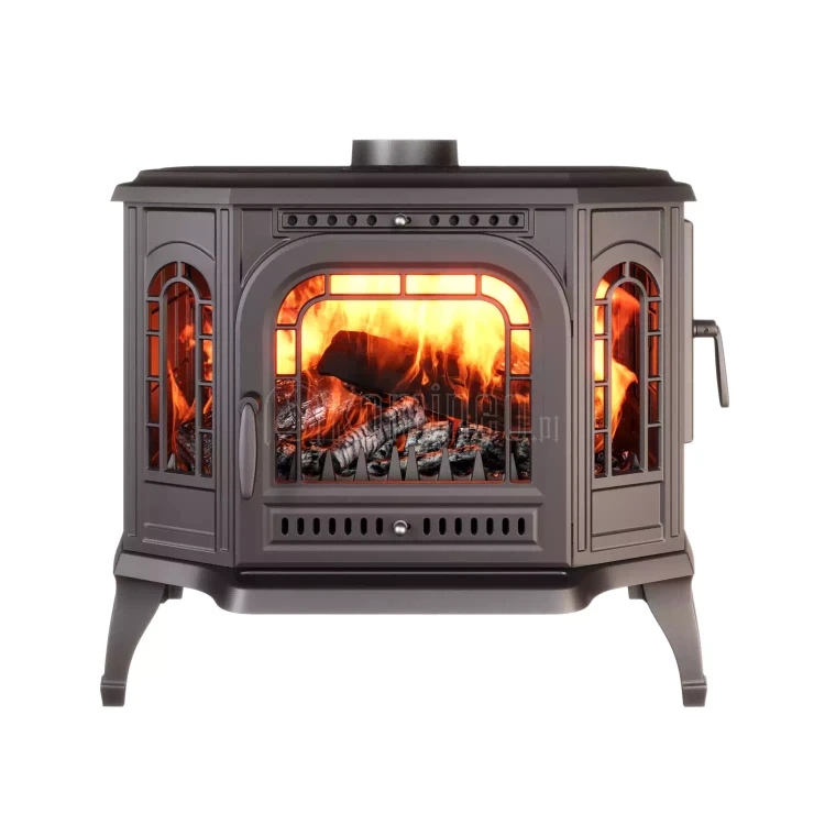 Piec kominkowy żeliwny KAWMET P7 PB (10.5 kW) ECO