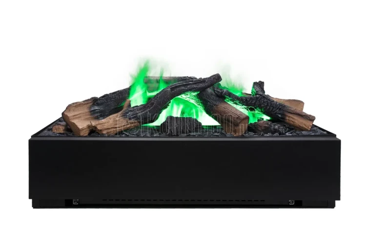 DIMPLEX JUNEAU XL Multikolor Optimyst 3D - płomień zielony