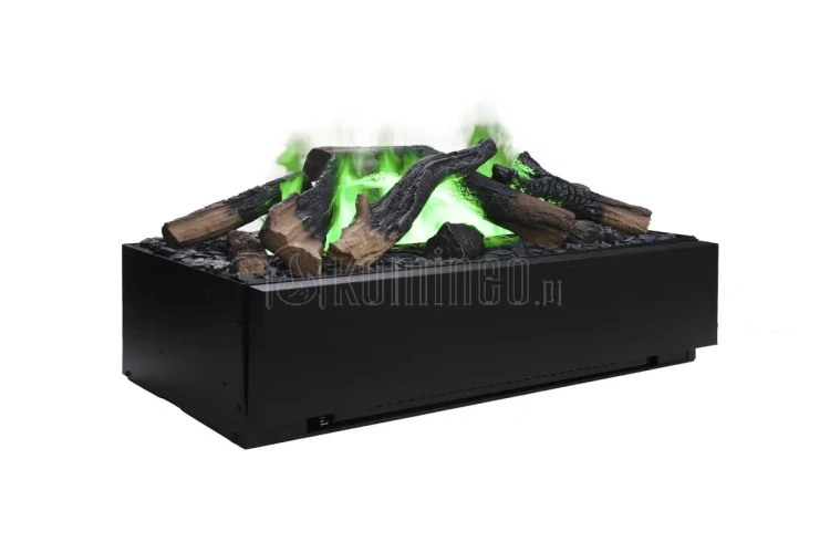 DIMPLEX JUNEAU XL Multikolor Optimyst 3D - płomień zielony