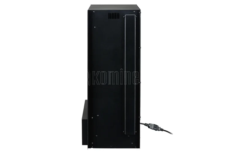 DIMPLEX ALBANY Multikolor Optimyst 3D Kominek - widok z boku
