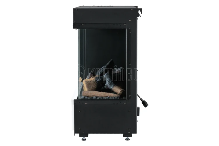DIMPLEX 3 STEP Multikolor Optimyst 3D Kominek elektryczny narożny - widok z boku