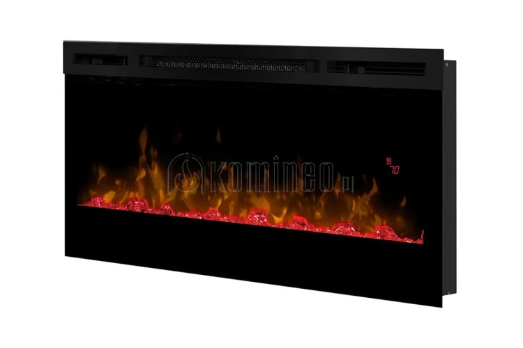 Kominek elektryczny DIMPLEX PRISM 34 - podświetlenie czerwone