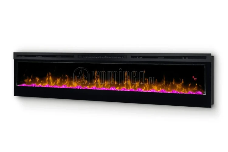 Kominek elektryczny DIMPLEX PRISM 74 Optiflame - magenta