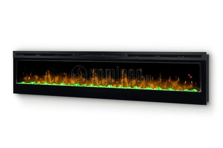 Kominek elektryczny DIMPLEX PRISM 74 Optiflame - zielony