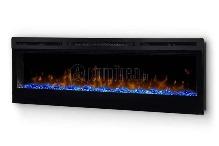 Kominek elektryczny DIMPLEX PRISM 50 Optiflame - podświetlenie niebieskie