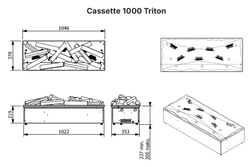 Schemat kasety DIMPLEX TRITON 1000