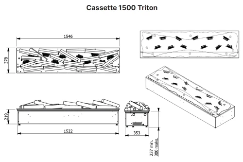 Schemat kasety DIMPLEX TRITON 1500