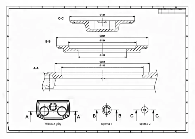 Schemat KAWMET P7 CookTop