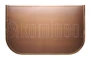 ArtFuego BL-001-P Blacha przed kominek z mosiądzu, PATYNA, 400x700