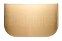 ArtFuego BL-001-S Blacha przed kominek z mosiądzu, SATYNA, 400x700