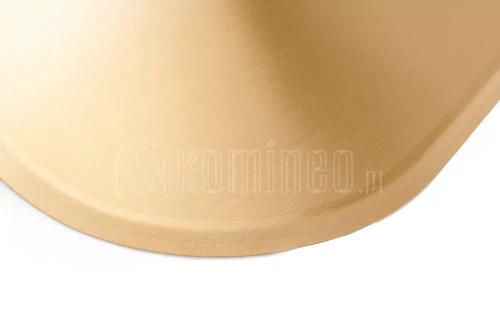ArtFuego BL-005-S Blacha przed kominek z mosiądzu, SATYNA, 500x800