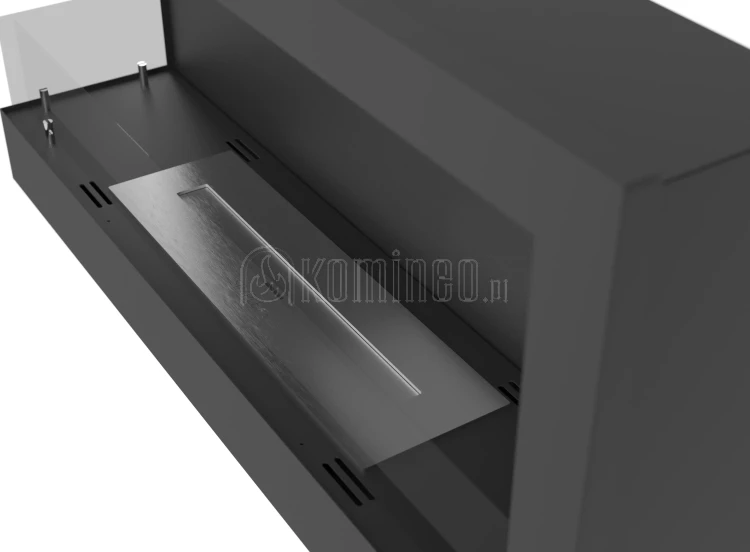 SIMPLE fire CORNER 900 lewy Biokominek do zabudowy narożny