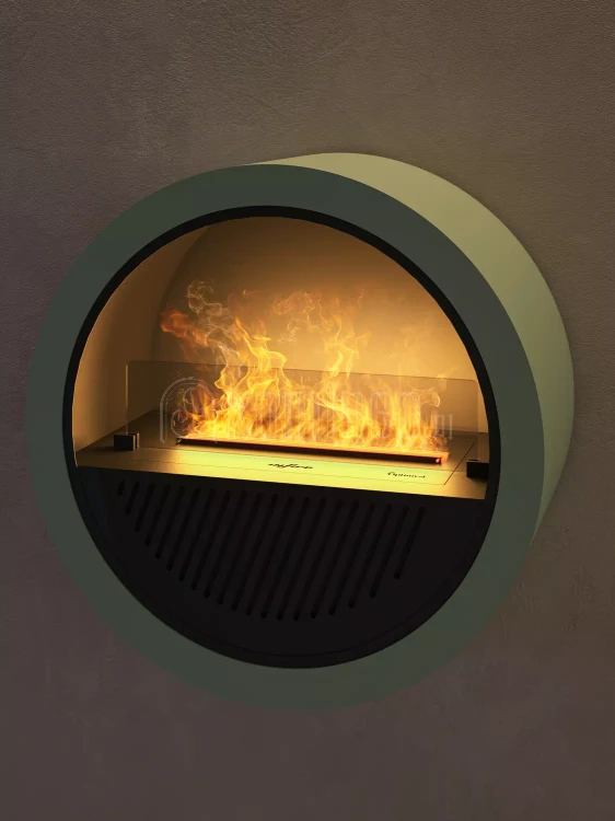 INFIRE INVAPO INCYRCLE WALL Kominek elektryczny 3D do zawieszenia