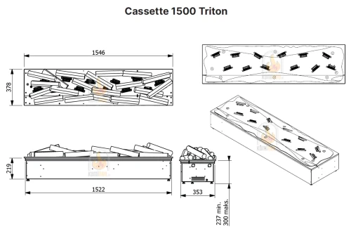 Schemat kasety DIMPLEX TRITON 1500