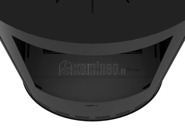 INFIRE INVAPO INCOZA OVAL Kominek elektryczny 3D wolnostojący