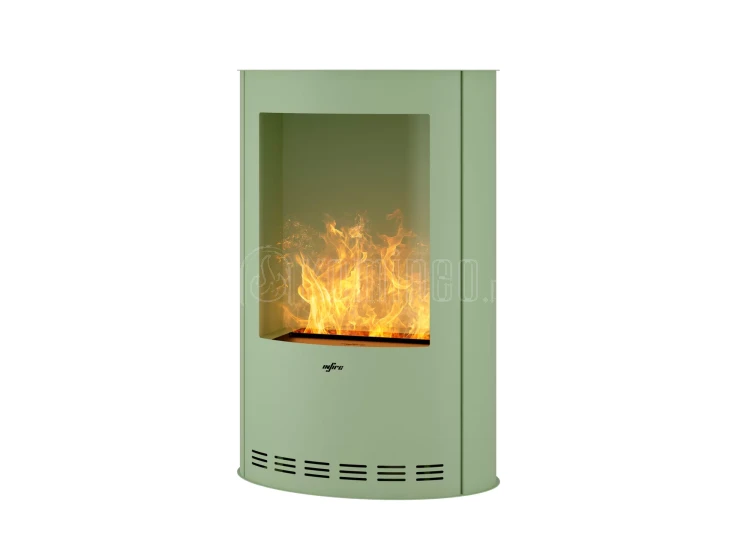 INFIRE INVAPO INCOZA OVAL Kominek elektryczny 3D wolnostojący