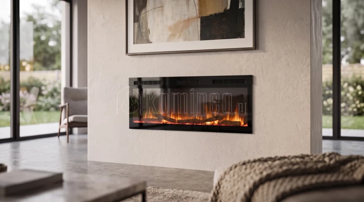 Kominek elektryczny Dimplex SENSE 50 Optiflame aranżacja