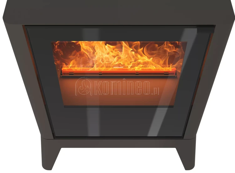 INFIRE INVAPO INPURO QUATRO Kominek elektryczny 3D wolnostojący - RAL 7006