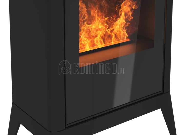 INFIRE INVAPO INPURO QUATRO Kominek elektryczny 3D wolnostojący - CZARNY