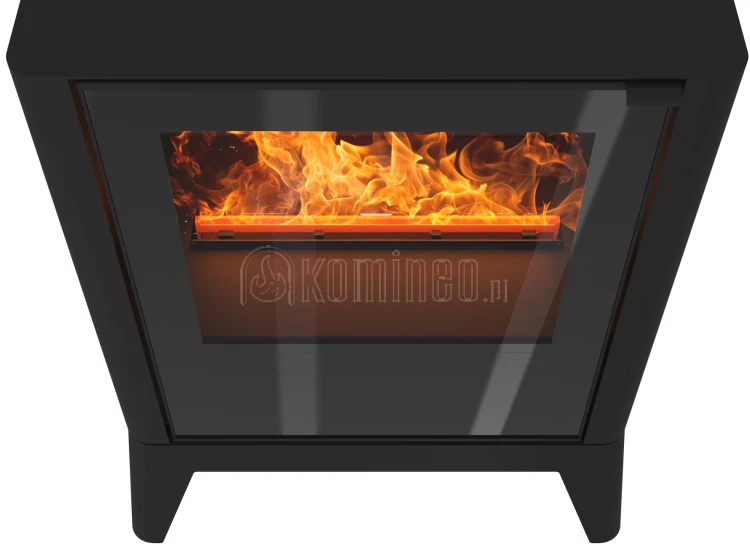 INFIRE INVAPO INPURO QUATRO Kominek elektryczny 3D wolnostojący - CZARNY