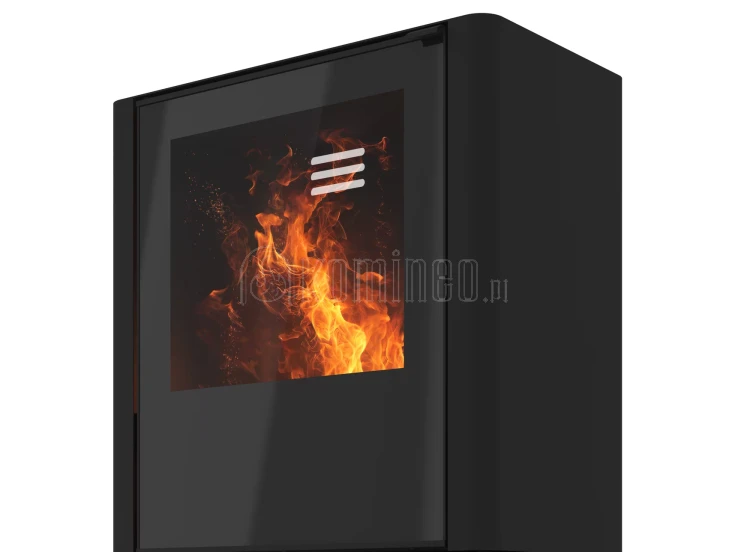 INFIRE INVAPO INPURO QUATRO Kominek elektryczny 3D wolnostojący - CZARNY