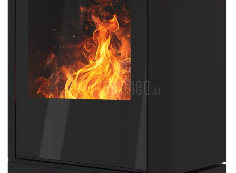 INFIRE INVAPO INPURO BLOCK Kominek elektryczny 3D wolnostojący - CZARNY