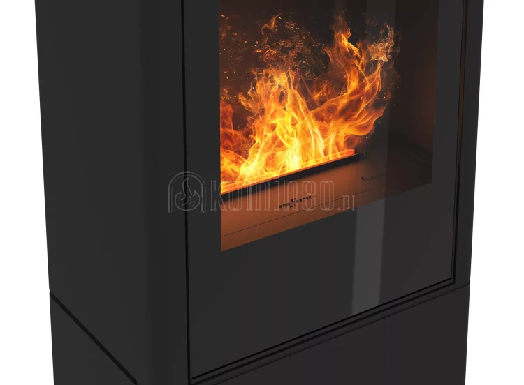INFIRE INVAPO INPURO BLOCK Kominek elektryczny 3D wolnostojący - CZARNY