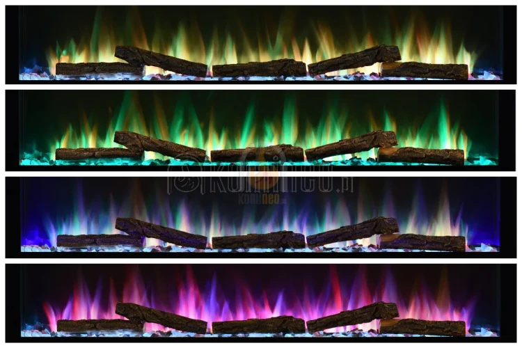 Kominek elektryczny Dimplex SENSE 60 RGB różne kolory płomienia
