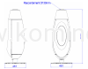 Piec kominkowy INVICTA OVATIO 6149-04 schemat