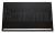 ArtFuego BL-017-CZ/N-K Blacha przed kominek, czarna z paskiem inox, 1000x600
