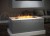 Biokominek do zabudowy INFIRE INSERT 1000 INOX aranżacja